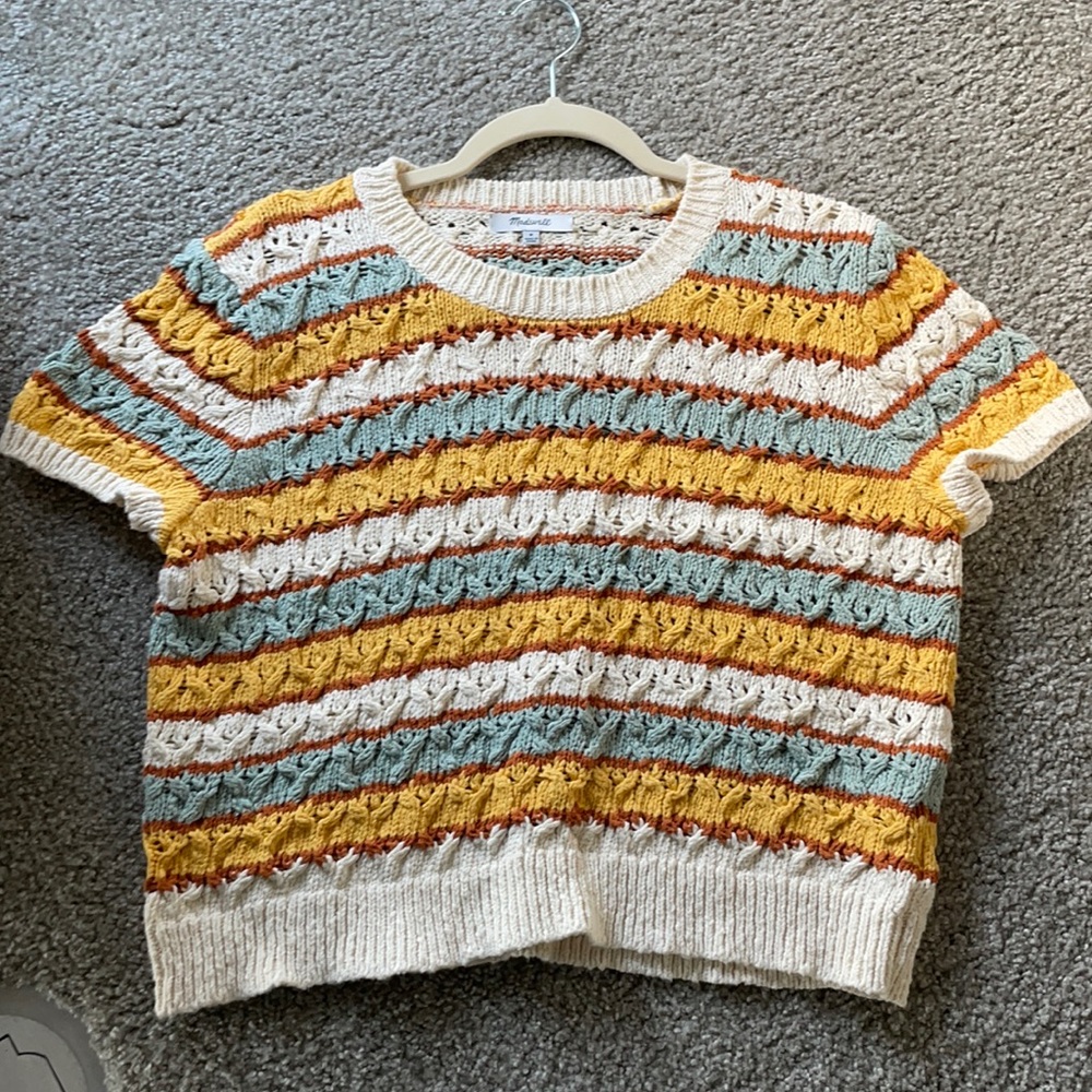 Classic crocheted top from madewell